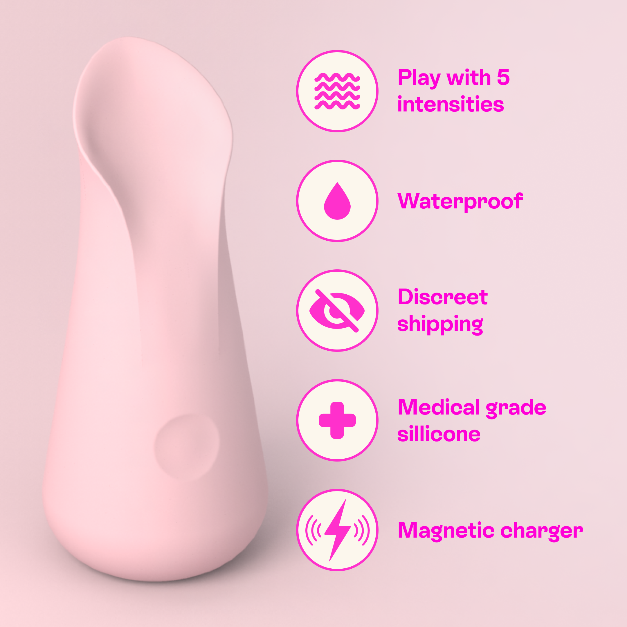 Uno Vibrator – Detailansicht